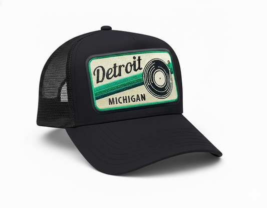 Detroit Turntable Trucker Hat