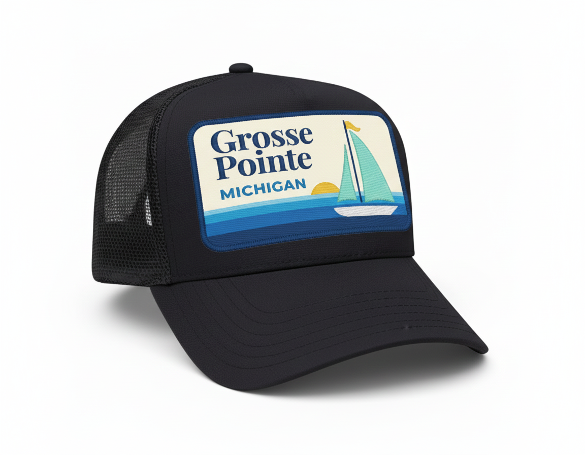 Grosse Pointe Trucker Hat