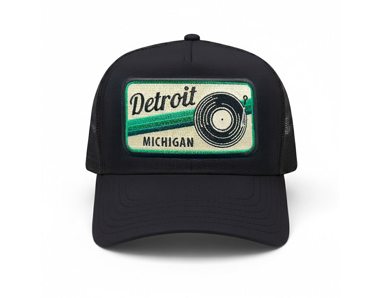 Detroit Turntable Trucker Hat