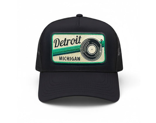 Detroit Turntable Trucker Hat